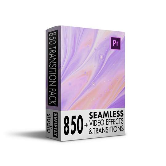 Swiftly Studio 850 Seamless Transitions Pack For Premiere Pro CC