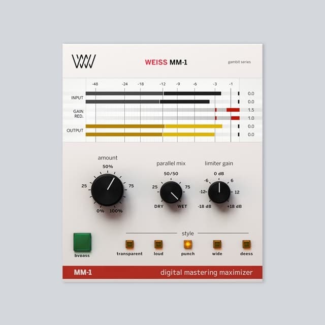 Softube - Weiss MM-1 Mastering Maximizer