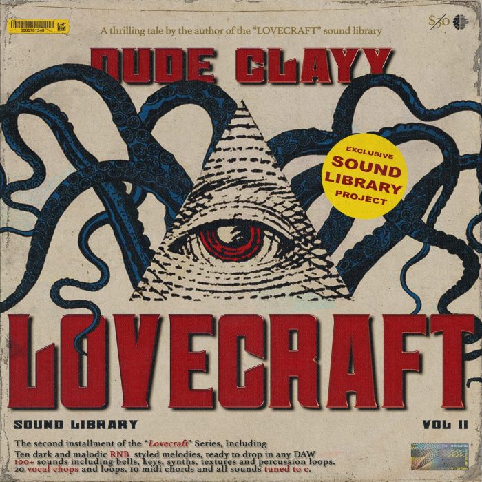 Drumify Dude Clayy Lovecraft II Sample Library scaled 1