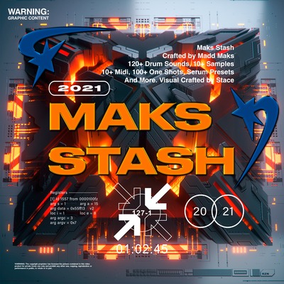 Madd Maks MAKS STASH 250 sounds oneshots presets