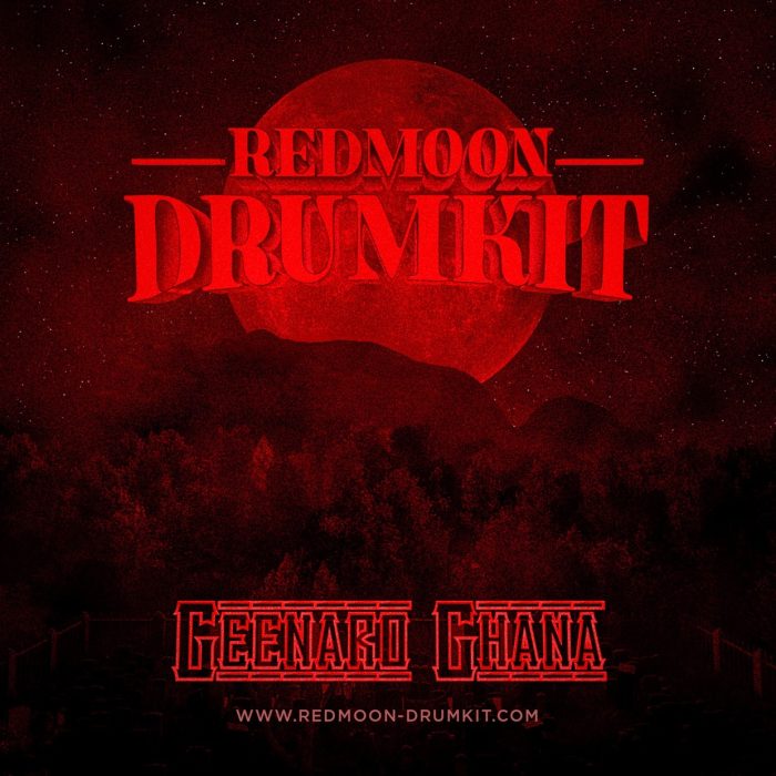 Geenaro Ghana Redmoon Drum Kit