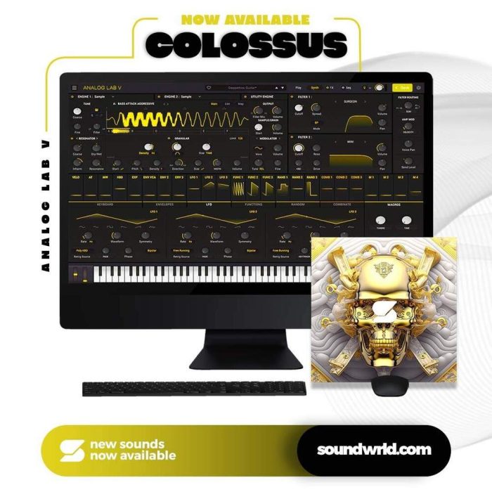Soundwrld Colossus Analog Lab Bank V 1