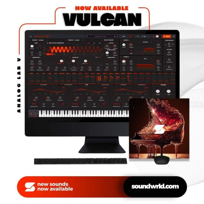 Soundwrld Vulcan Analog Lab V Bank