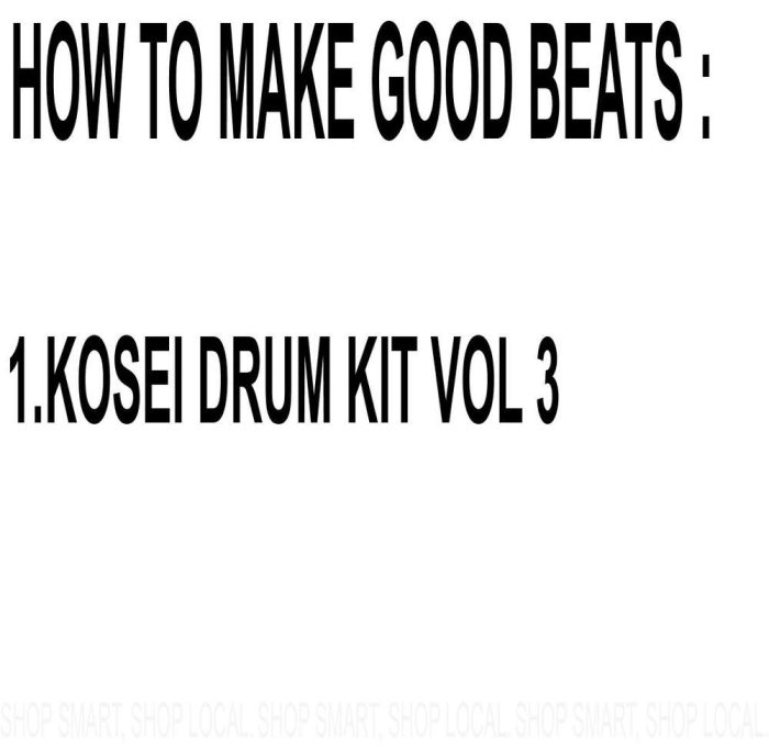Kosei Drum Kit Vol 3
