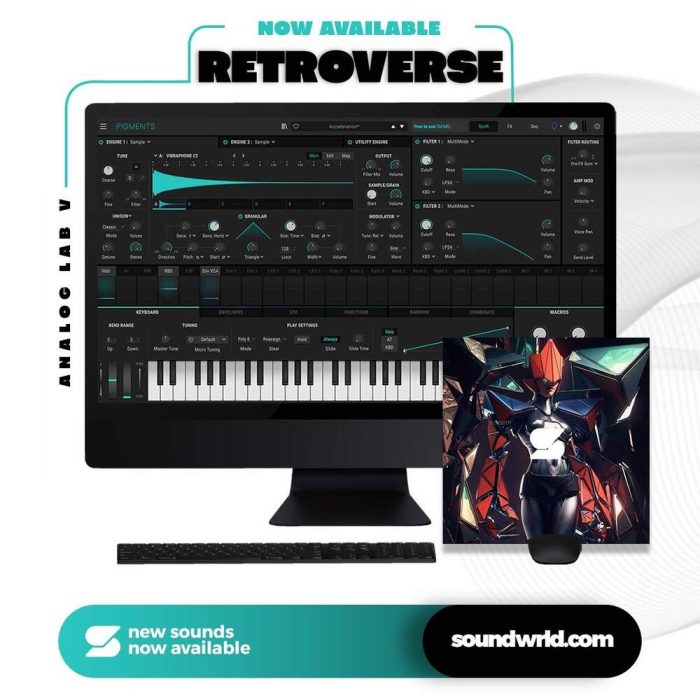 Soundwrld Retroverse Analog Lab V Bank